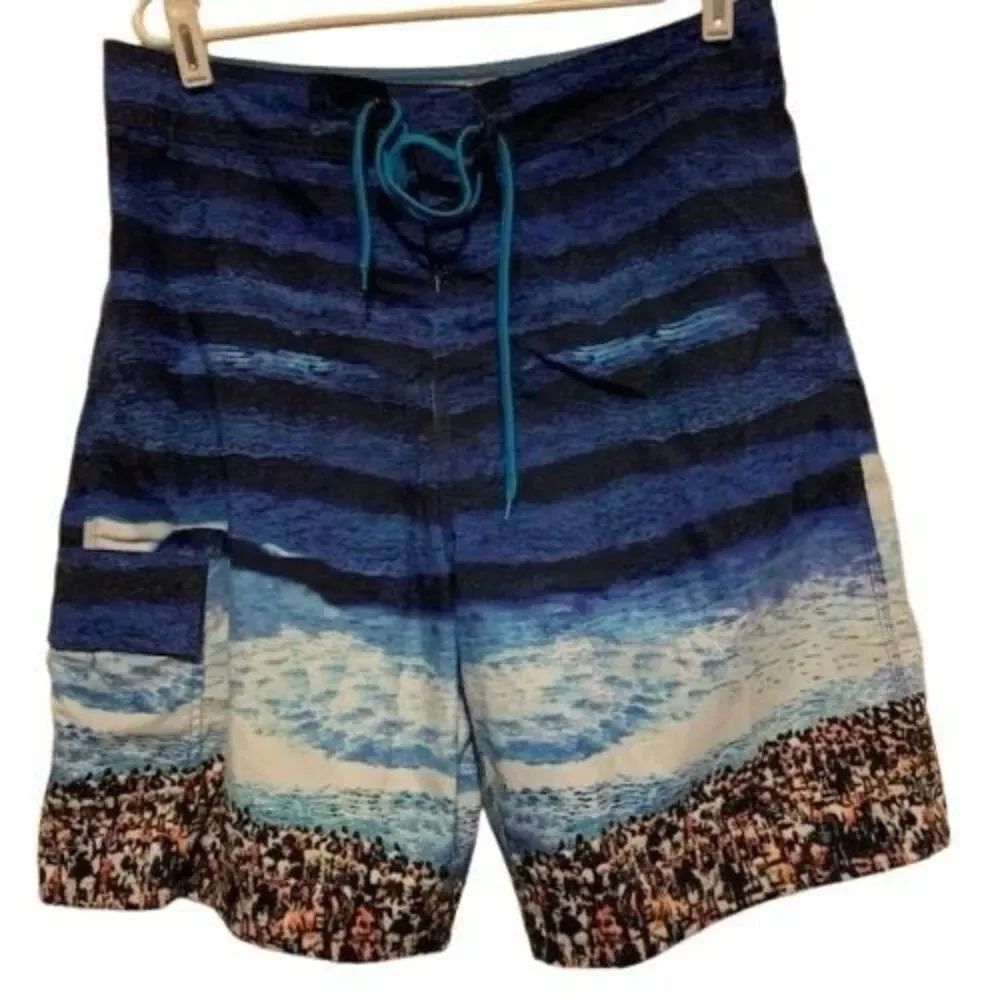 MOSSIMO EVOLVER SIZE 34 BOARD SHORTS **NICE**